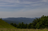 Fototapeta Na ścianę - panorama Bieszczad z Wielkiej Rawki 