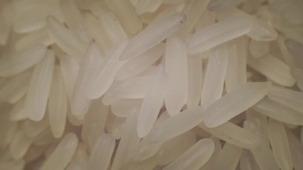 Aufkleber - rice rotation 360 degrees, macro view