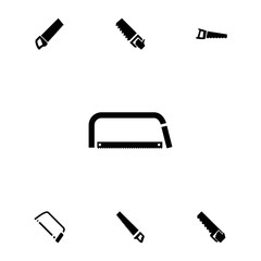 Poster - Collection of 7 hacksaw filled icons