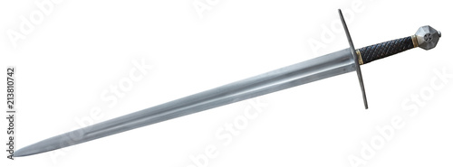 Cuadros en Lienzo Old sword medieval weapon blade knight equipment