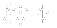 Set Of Puzzle Pieces