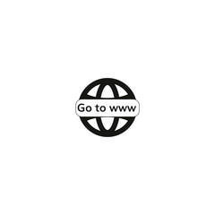 Poster - go to www icon