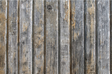 Wall Mural - Old grunge weathered wooden boards wall closeup as wooden background