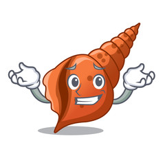 Sticker - Grinning long shell character cartoon