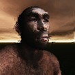 Digital Painting of a prehistoric Man
