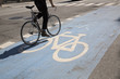© kevers - Bike Lane and Cyclist; Copenhagen