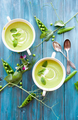 Wall Mural - Pea soup