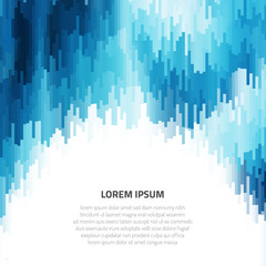 Poster - Abstract background of many geometric shapes. Background for presentations on business and modern technologies.