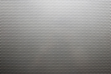 Sticker - diamond shape pattern on stainless steel. diamond quadrangle on grey steel sheet background and texture. use for interior elevator wall.