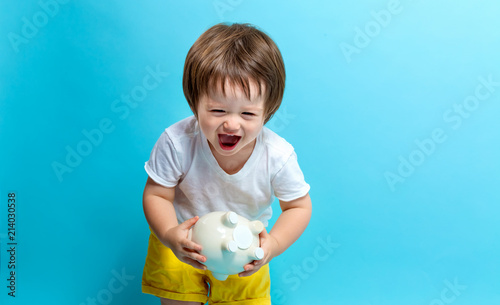 toddler boy piggy bank