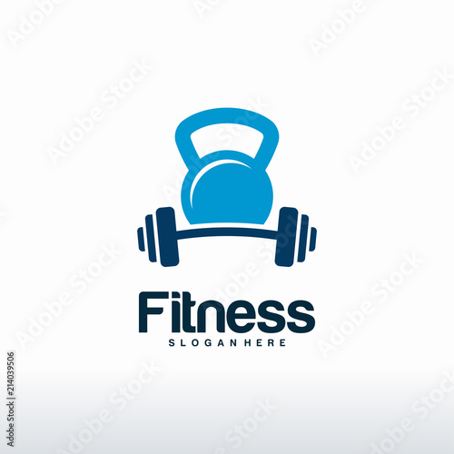 Fitness Logo Designs Vector King Gym Logo Vector Illustration