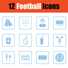 Wall Mural - American football icon