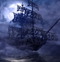 Pirate Ghost Ship Flying Dutchman