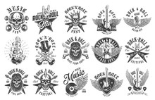 Rock And Roll Emblems