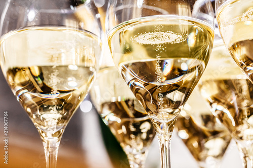 Champagner Glas (Sekt) Tableau sur Toile