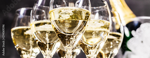 Photographie Champagner Glas (Sekt)