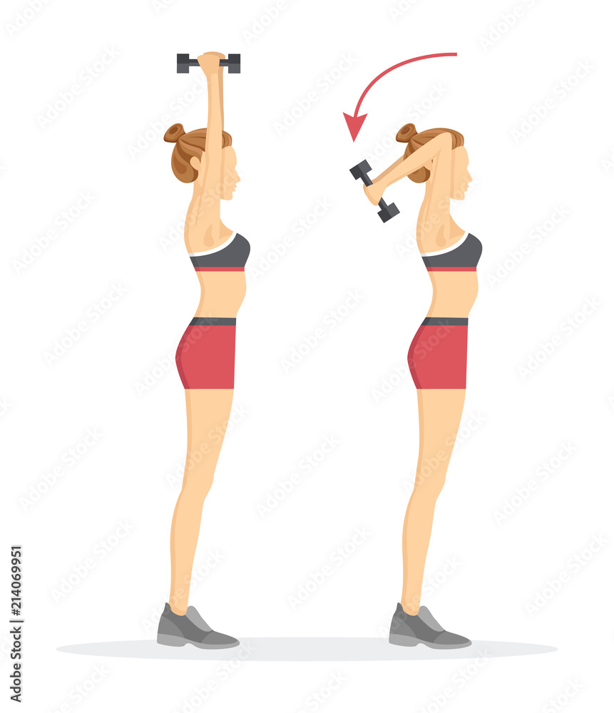 triceps-chop-exercise-tabata-vector-illustration-stock-vector-adobe-stock
