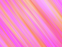 Abstract Colorful Painted Texture. Chaotic Orange And Pink Diagonal Strokes. Fractal Background. Fantasy Digital Art. 3D Rendering.