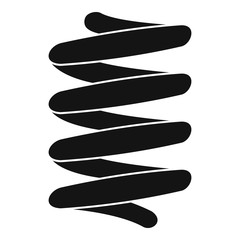 Poster - Low car spring icon. Simple illustration of low car spring vector icon for web design isolated on white background