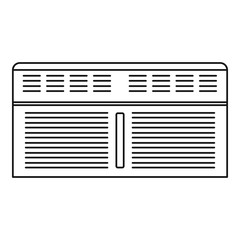 Poster - supermarket conditioner icon. outline supermarket conditioner vector icon for web design isolated on