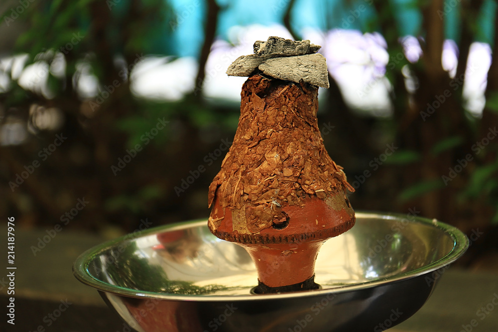 Ajami Hookah Tobacco Stock Photo