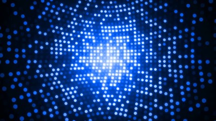 Wall Mural - blue disco background