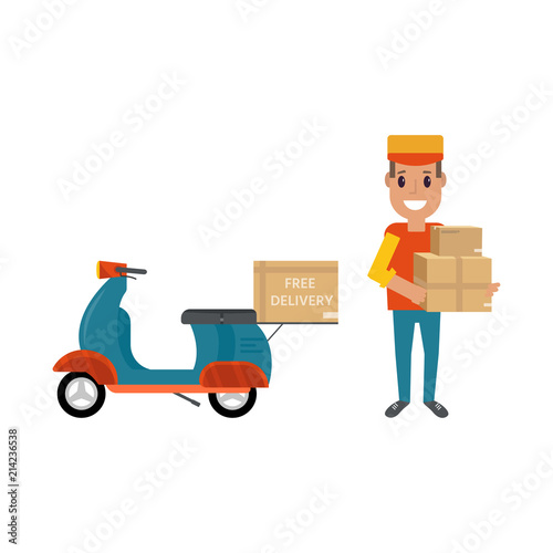 bike parcel delivery