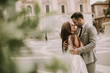 © BGStock72 - Young wedding couple on Capitoline hill in Rome