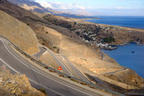 Fototapeta  - Route zig zag crete