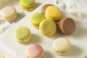 Sticker - Colorful Homemade Sweet French Macarons