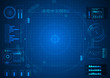 © Artnizu - Futuristic Game Blue Technology Option Vector