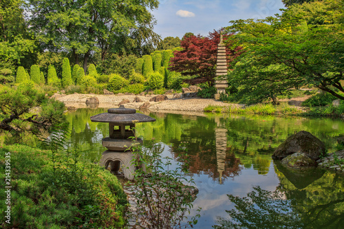 Japanischer Garten Rheinaue Bonn Buy This Stock Photo And