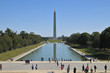 Blick vom Lincoln Memorial, Washington Monument, Washington D.C., USA