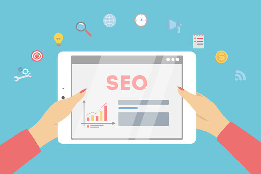 Search engine optimization illustration