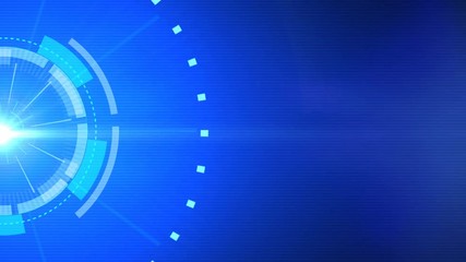 Wall Mural - dynamic blue background