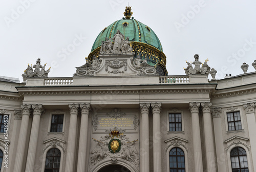 Plakat Hofburg w Wiedniu