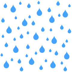 Poster - Rain texture – stock vector