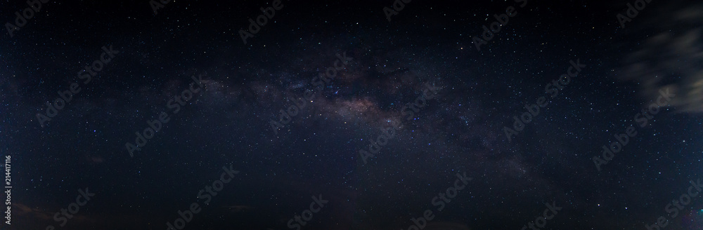 Sky background and stars at night Milkyway - obrazy, fototapety, plakaty 
