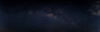 Leinwandbild Motiv Sky background and stars at night Milkyway