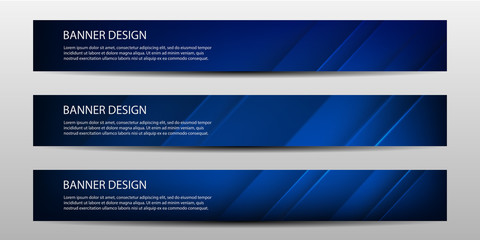 Poster - Banner with geometric abstract background. Vector illustration