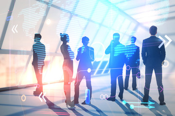 Poster - Meeting and successful concept