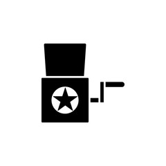 Poster - music Box icon. Element of joke dat icon. Premium quality graphic design icon. Signs and symbols collection icon for websites, web design, mobile app