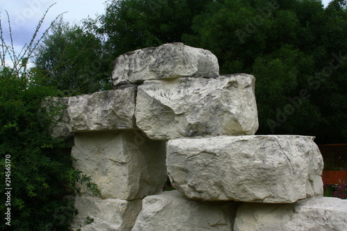 Fotografia, Obraz empilement de rochers,pierres naturelles