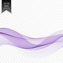 Purple Smooth Wave Background Design