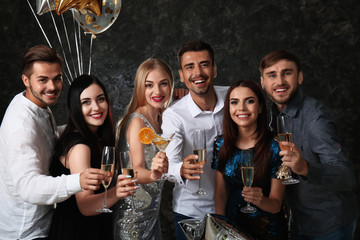 Poster - Young people at birthday party