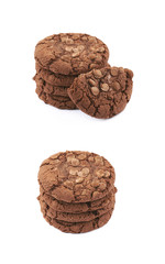 Poster - Chocolate chip cookie isolated