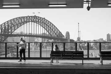 Sydney, NSW Australia March 23 2012  Sydney Harbour Bridge