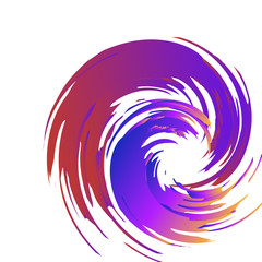 Aufkleber - Vector - bright abstract colorful waves