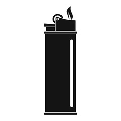 Poster - Lighter icon. Simple illustration of lighter vector icon for web design isolated on white background