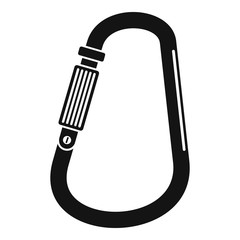 Poster - carabine icon. simple illustration of carabine vector icon for web design isolated on white backgrou